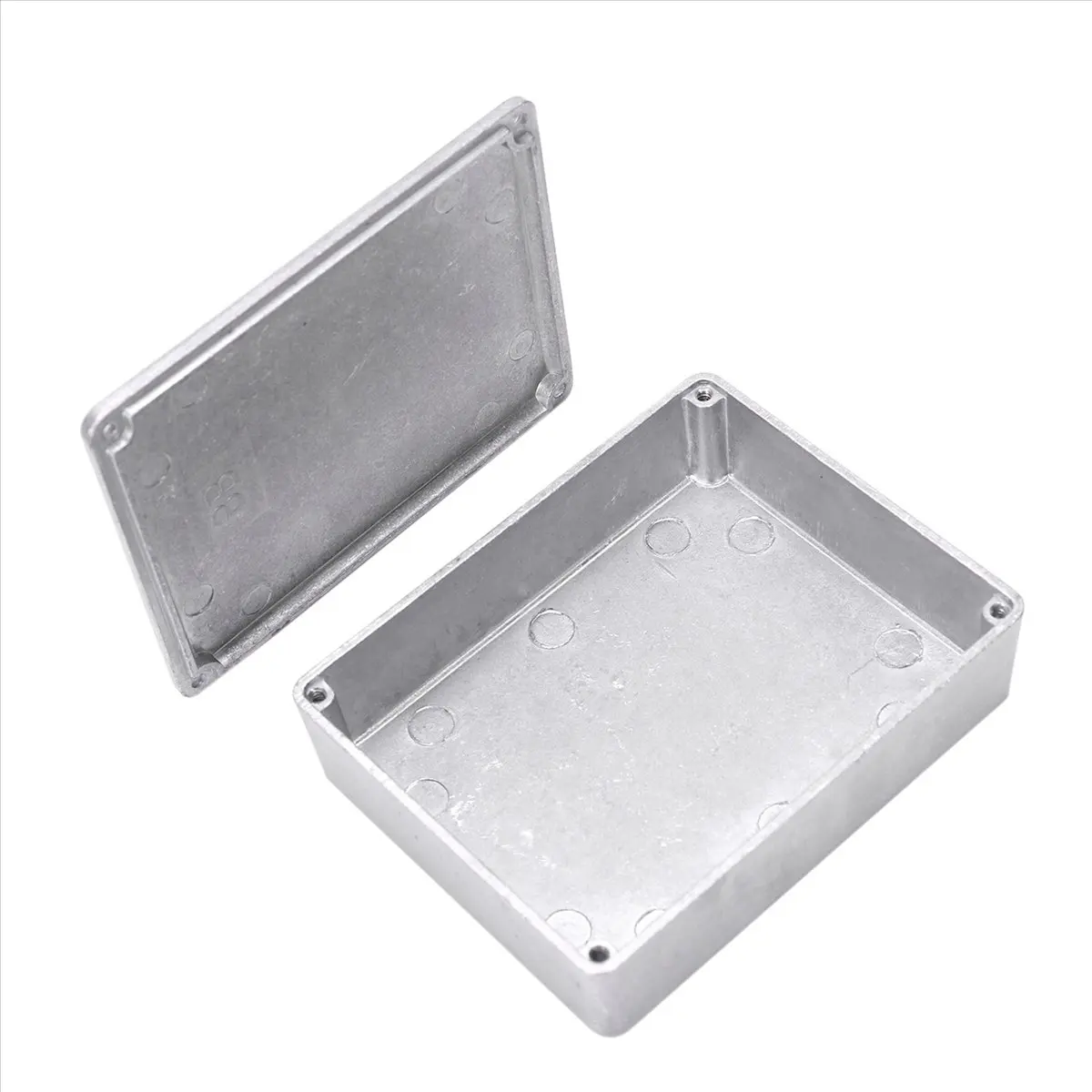 TUREBG 3 Pc Guitar Effects Pedal Aluminum Stomp Box Enclosure for DIY Guitar Pedal Kit 1590BB