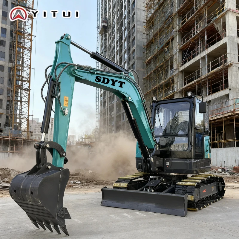 حفارة صغيرة 1.2 طن مخصصة عمق الحفر العميق 3 أمتار محرك كوبوتا ضمان جودة مبيعات المصنع مباشرة #6