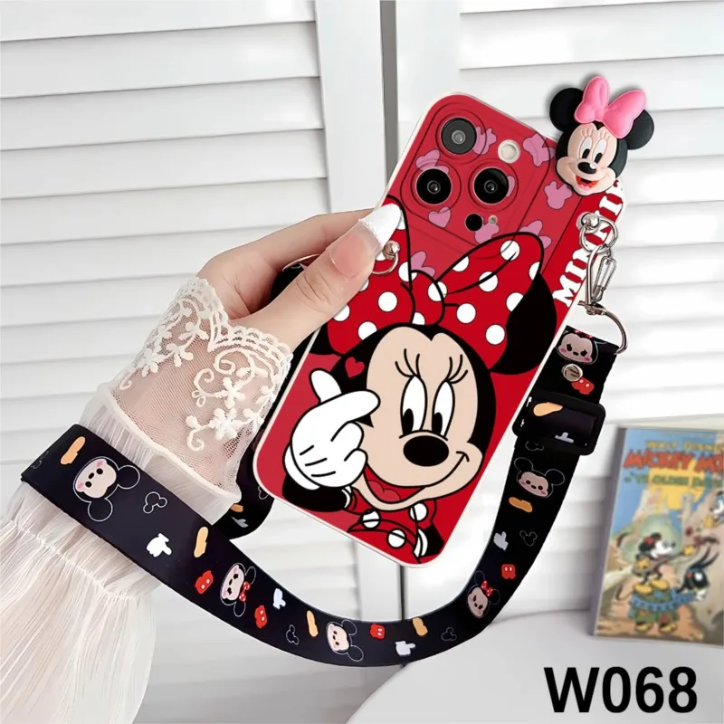 Disney Mickey Minnie Children Phone case For Samsung Galaxy A37 A50 A51 A52 A53 A54 A55 A56 A57 A71 A73 A81 A91 Protective Cover view 2