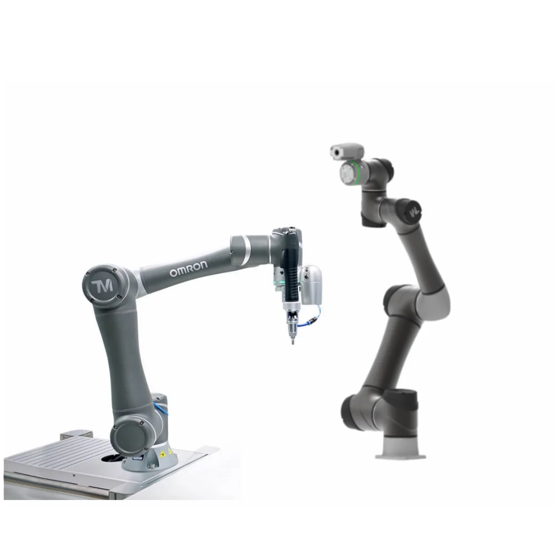 New TM5S Collaborative Robot Techman AI Cobot Arm CNC With Robotic Gripper For Assembly Screwdriver 3D Bin Picking