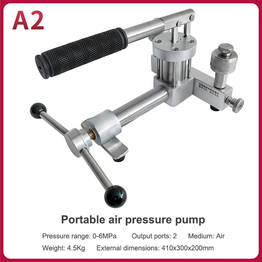 Laboratory Hand-held Micro-pressure Pressure Pump Precision Pressure Source Calibrator Air Pressure Calibrator Gauge Calibration