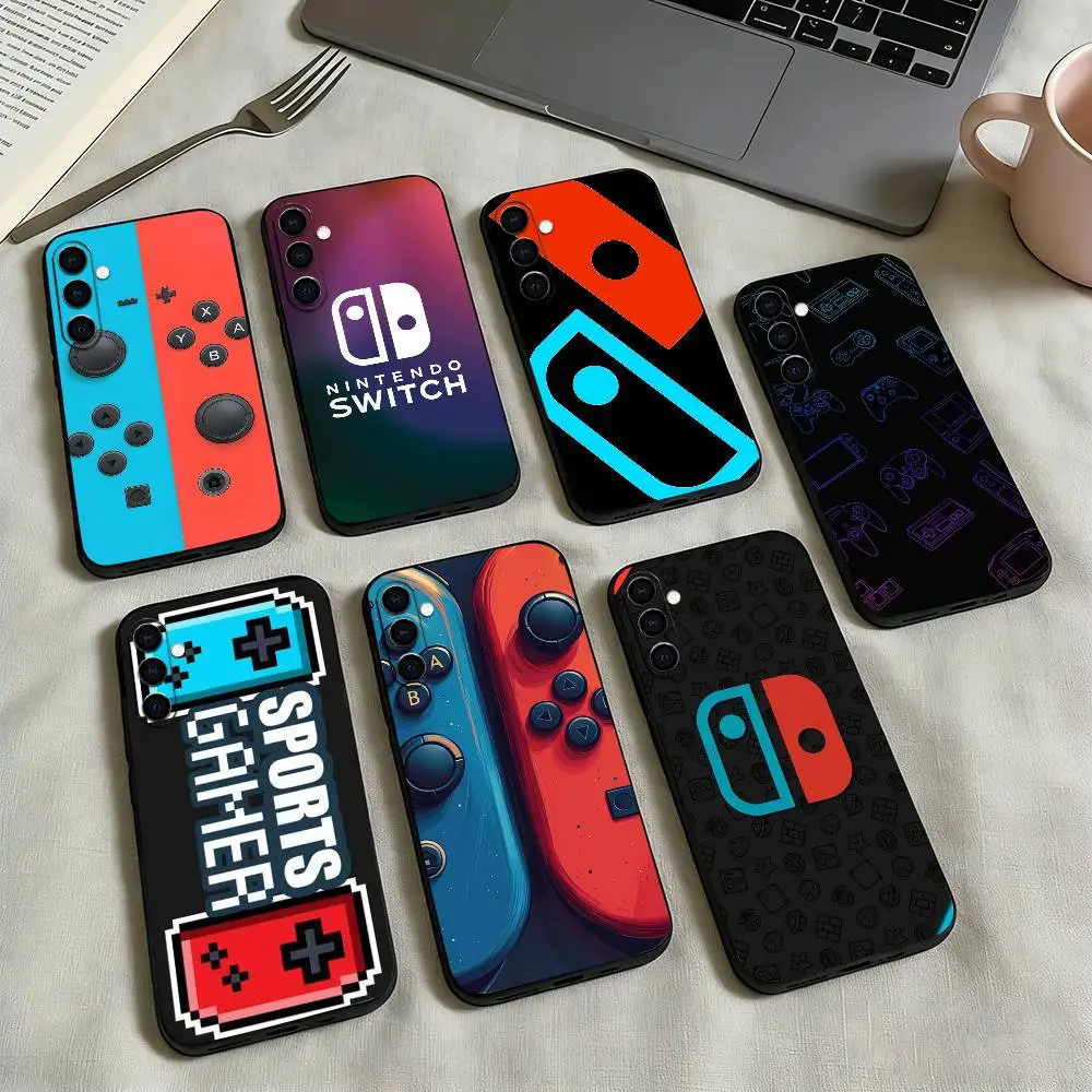 Hot Game S-SwitchSs Phone Case For Samsung Galaxy A73,A72,A71,A70,A53,A52,A51,Others Soft Black Cover