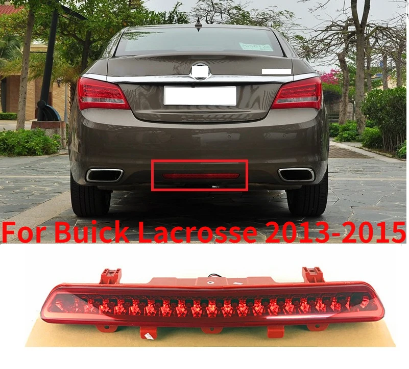 

Противотуманные фары CAPQX для Buick Lacrosse 2013, 2014, 2015, задний бампер, отражатель, стоп светильник, предупреждающие противотуманные фары, противотуманные фары