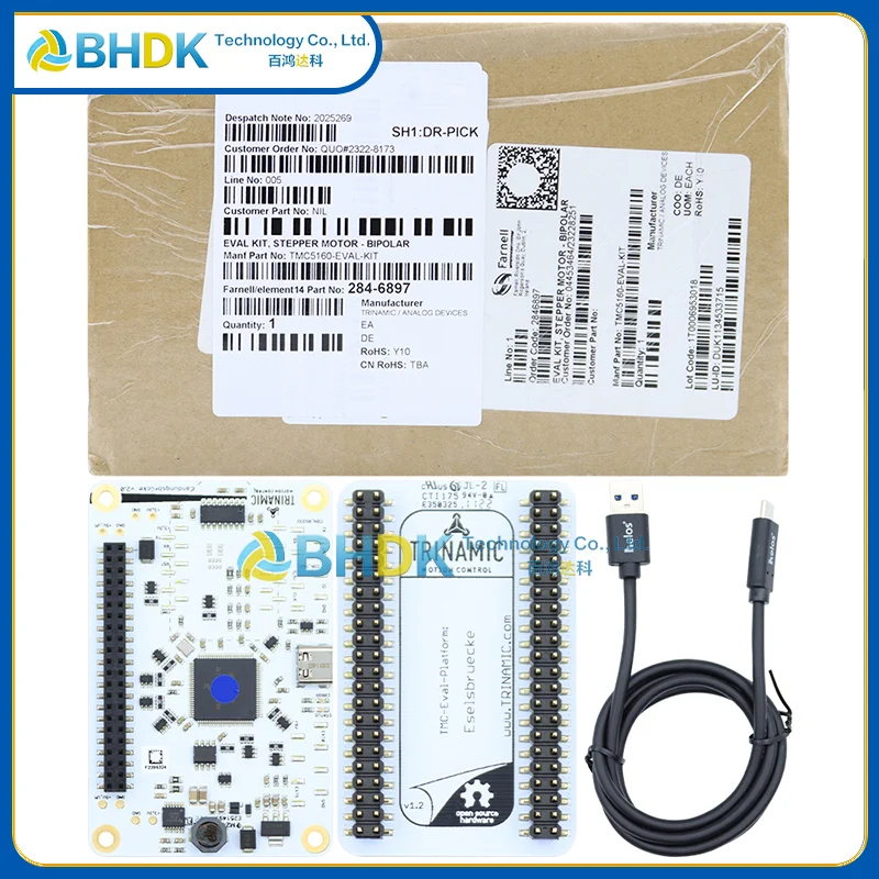 For TMC5160-EVAL-KIT TMC5160 Stepper Driver Evaluation Kit Trinamic Bipolar Motor Control Development Module