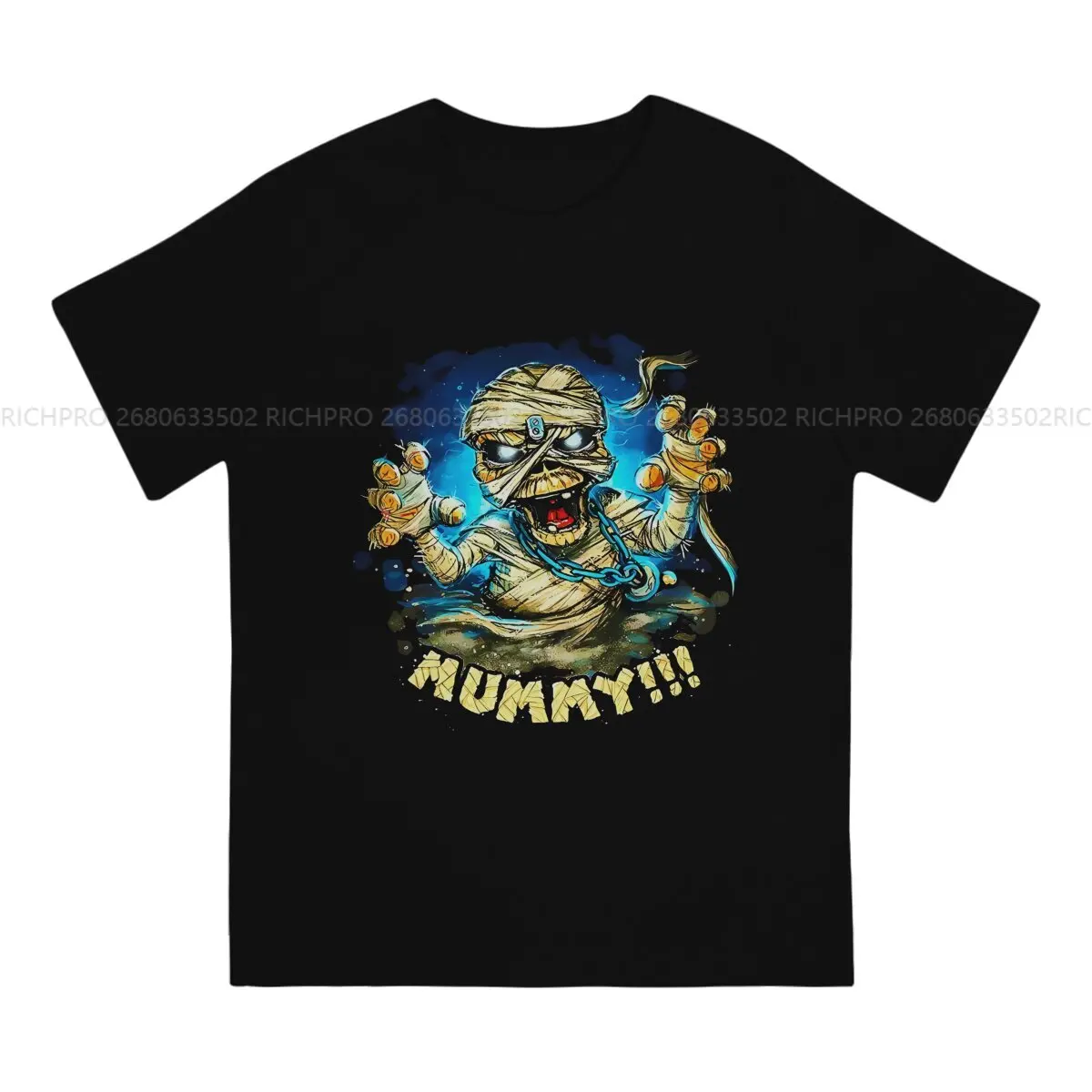 HEAVY METAL Newest TShirt for Men Be Only Maiden Round Neck Polyester T Shirt Distinctive Gift Clothes OutdoorWear