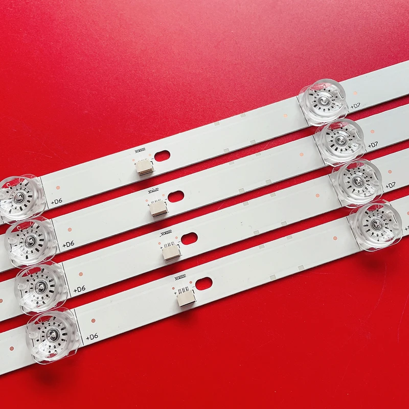 LED  strip For MI L50M5-5A L50M5-5S HRS_XM50T50_4X8_2W_MCPCB JL.D50081330-368AS-M CRH-BP50T503030040891H-REV1.7