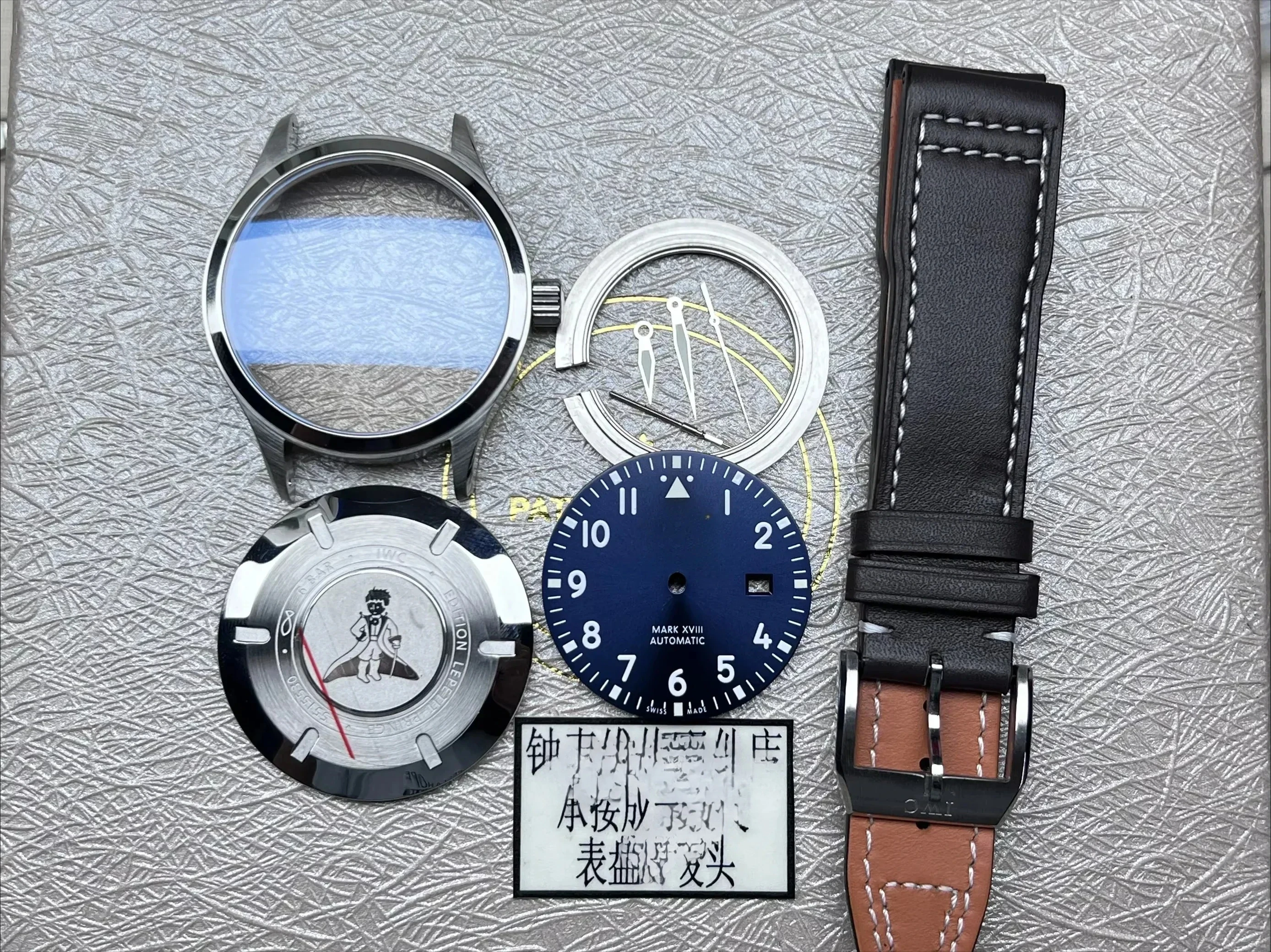 Watch Accessories for Mark 18 Pilot 2824 2130 9015 Movement Case Full Set