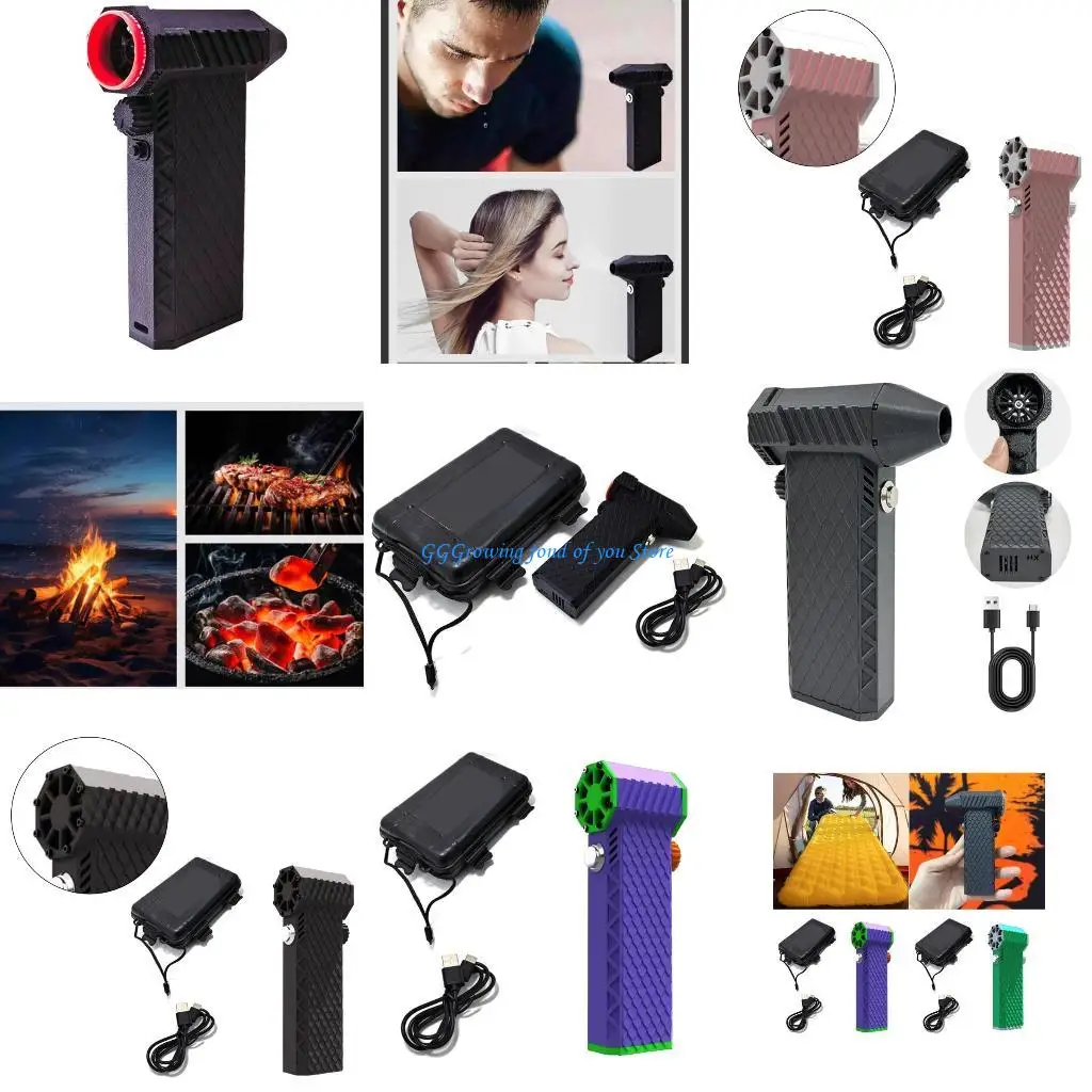 

H9EB Fan Turbos Violent Fan 110,000RPM Powerful Blower Fast Speed Ducted