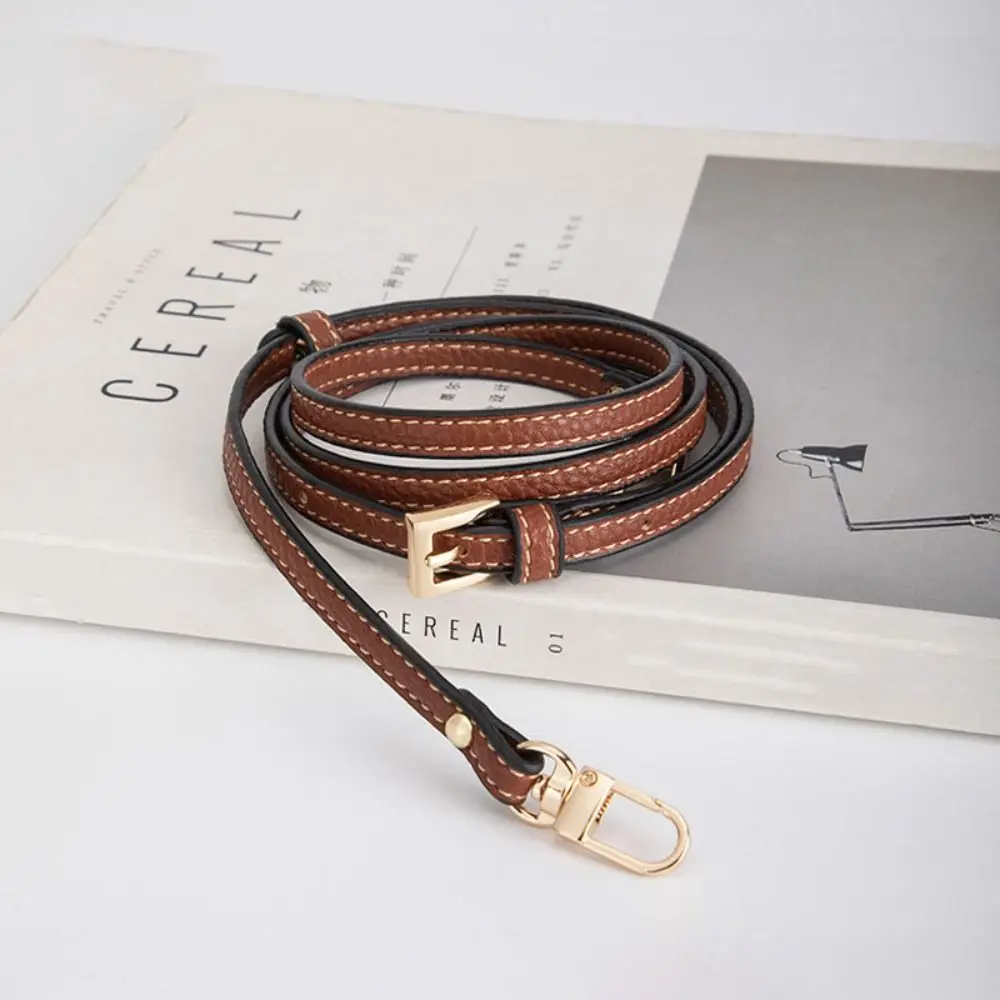 Punch-free Replacement Transformation Crossbody Bags Accessories Handbag Belts Genuine Leather Strap Hang Buckle For Longchamp