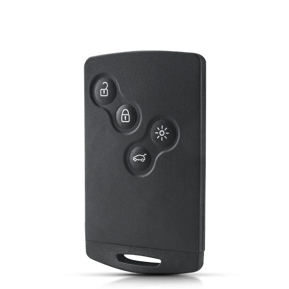 KEYYOU For Renault Megane Scenic Laguna Koleos Clio Car Key Card Fob 433MHZ PCF7952 Chip Remote Key Car Key