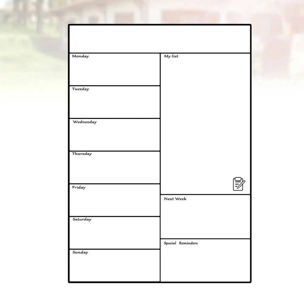 

Еженедельный календарь-планировщик для холодильника, магнитная этикетка, белый, формат А3, многоразовый, для дома и магазина, наклейки-календари, этикетки-стикеры