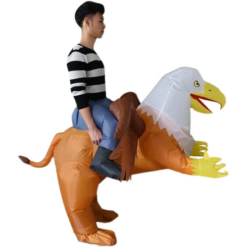 loween Par Animal Puppet Costume Par Aosphere Performance Clothing Funny Prop Iatable Eagle Suit Women's Faion