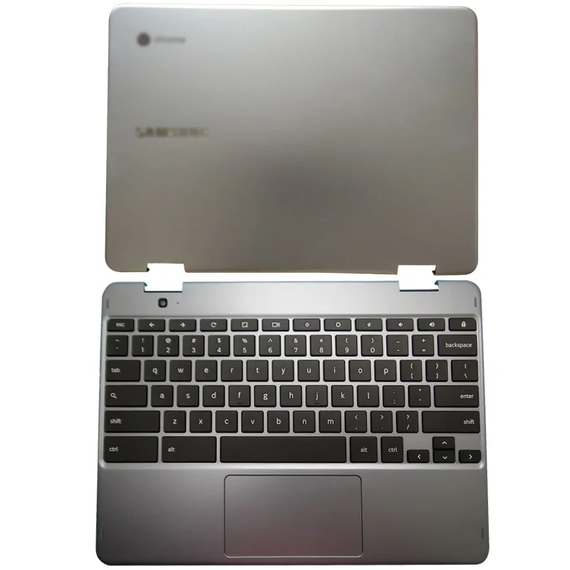 

NEW For Samsung Chromebook plus XE521QAB XE520QAB Laptop LCD Back Cover/Palmrest Upper Case US Keyboard