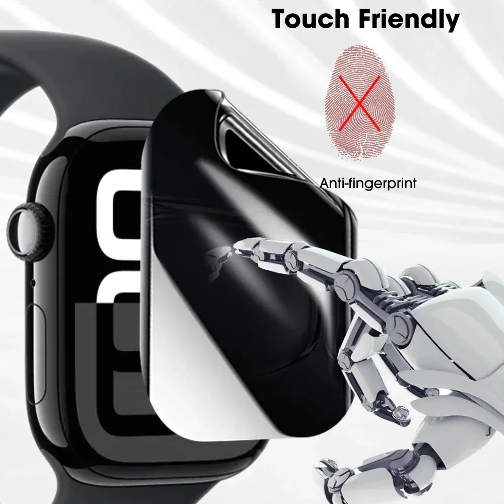 1-5 шт. антишпионская гидрогелевая пленка для экрана Apple Watch Series 11 10 42 мм 46 мм защитная пленка для конфиденциальности серии IWatch