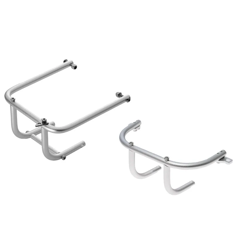 【NEW USER EXCLUSIVE】Upgrade Parts 2Pcs RC Car Front& Rear Bumper Set For TAMIYA SRB 1/10 RC Crawler Car
