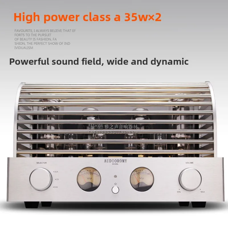 CHN 2027 BERLASSE-M-838 Fever 300B Push 805 Tube Power Amplifier Single-ended Class A 35W High Power Home Audio
