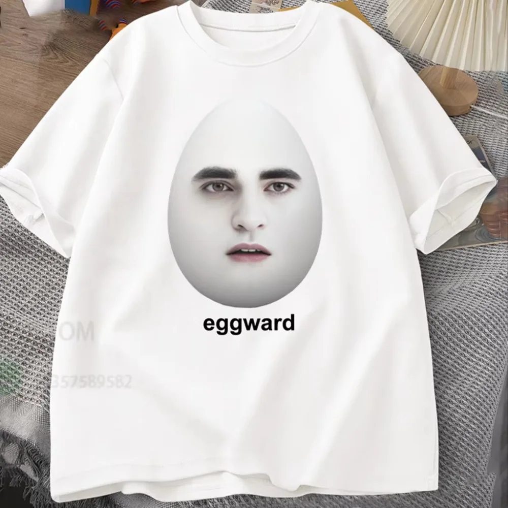

Мужская футболка Twilight Eggward Meme Эдвард Каллен Антикварная юмористическая футболка Повседневная высококачественная рубашка с короткими рукавами.