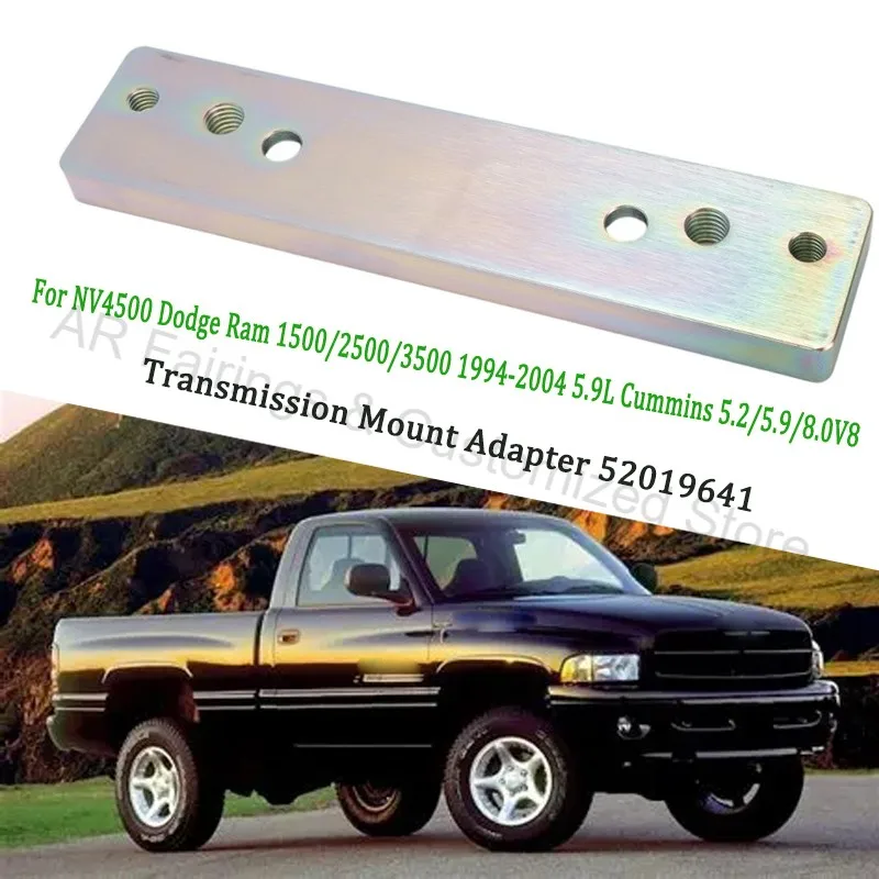 Adaptador de Soporte de Transmisión NV4500 52019641 para Dodge Ram 1500 2500 3500 1994-2004 5.9L Cummins 5.2 5.9 8.0 V8 Transmisión Manual