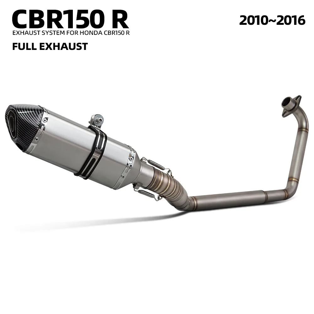 For Honda CBR150R CBR125R CB125R CB150R 10-16 Motorcycle Full System Exhaust Modify Escape Manifold Muffler with DB Killer