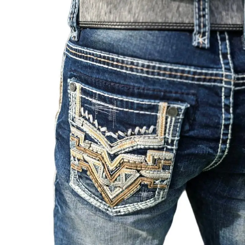 

Deep Blue Microflare Jeans Low Waist Dstring Closure ex Nylon Fiber Resistant to Deformation Summer 205 Collection