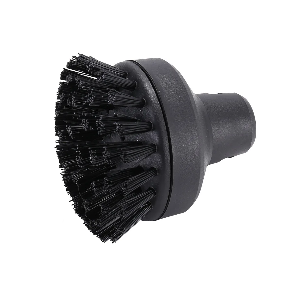 

Big Nylon Bristle Clean Brush Replacement For Karcher Easyfix SC 1-7 Series Steam Cleaner Accessories Round Head Nozzles Brushes