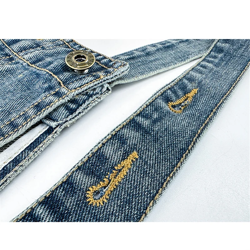 Hot Sale Kids Denim Jumpsuit for Teens Girl Fashion Denim Overalls Child Casual Stylish Suspender Dungarees Jeans With Straps