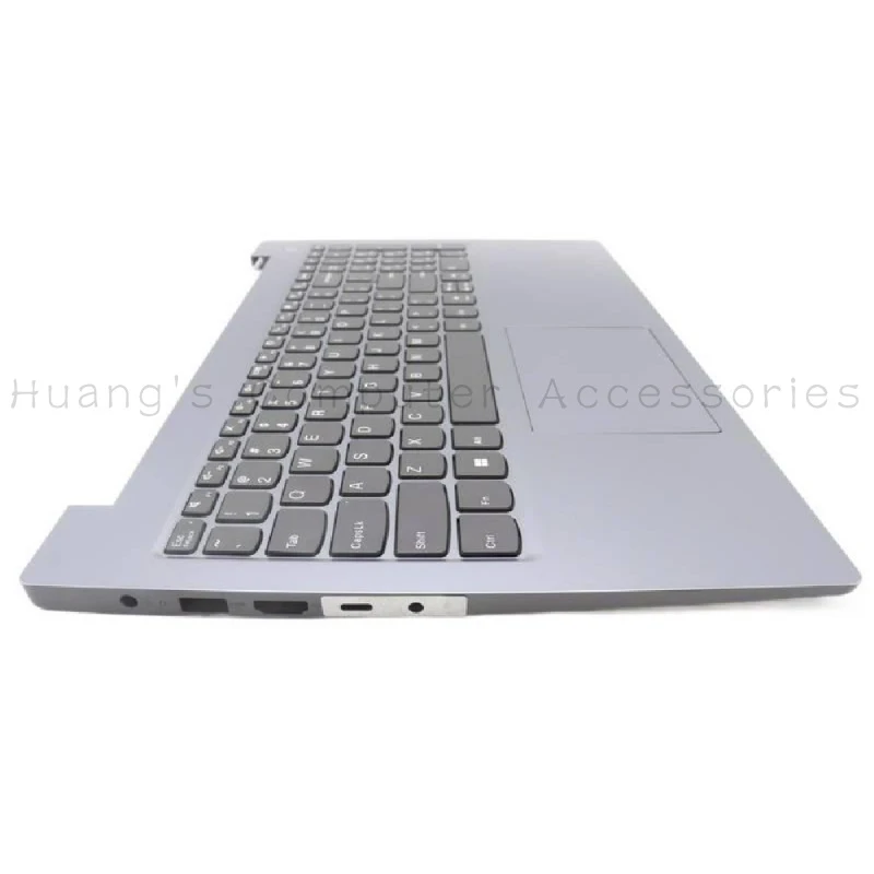 SS+New Original Palmrest Upper Case With US Non Backlit Keyboard Touchpad For Lenovo V15 G4 AMN 82YU 83CQ Laptop