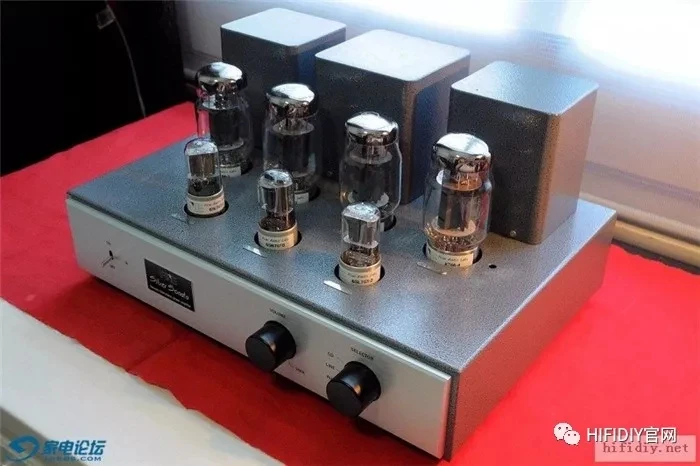 

2022 Latest 30W+30W FINE Silver Sonata KT66 push-pull tube fever tube amplifier