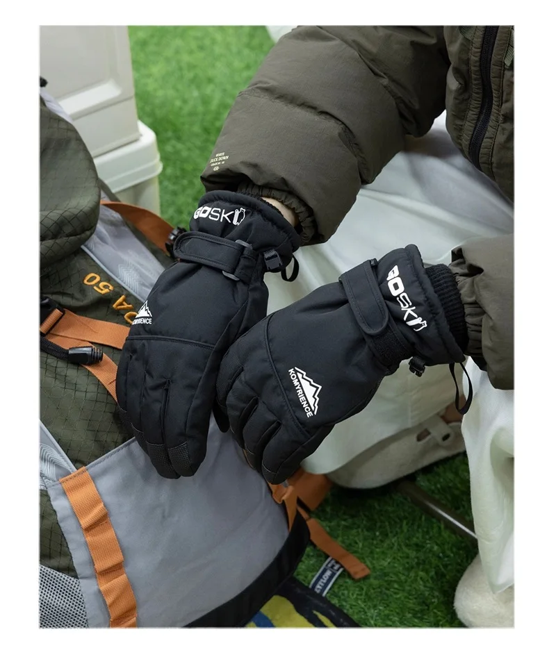 Winter Gloves Women Men, Thermal Ski Gloves for Cold Weather with Warm, Waterproof, Touchscreen for Running, Skiing