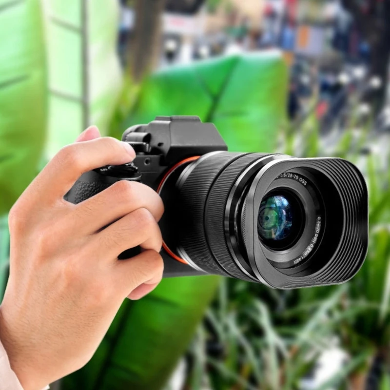 Квадратная бленда Essential 62 мм, подходит для уменьшения рассеянного света и защиты объектива для любительской съемки