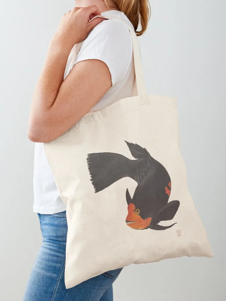 

Harlequin Wrasse Tote Bag Portable shopping bag tote bag canvas cute pouch custom canvas
