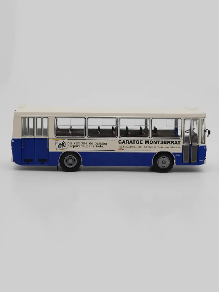 Diecast 1:43 Scale IXO 5062A Bus French Bus Alloy Vehine Model Finished Simulation Collection Gift Toys Display