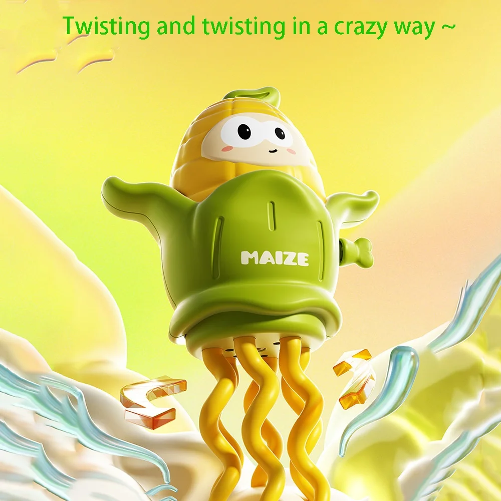 

Заводная танцевальная кукурузная игрушка - химерный скручивающий механизм, забавная новинка, розыгрыш, подарок для подростков и взрослых, креативная игрушка для релаксации ярких цветов