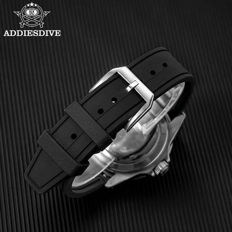 20 мм резиновый ремешок для часов, универсальный ремешок для часов, сменный браслет, новый стиль, фторированный резиновый ремешок для часов, аксессуары