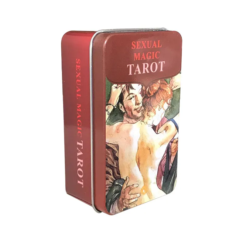 Tin Box Gilded Tarot Magic Tarot Card Fate Divination Family Party Game Tarot And A Variety Of Tin Box Gilded Tarot Options