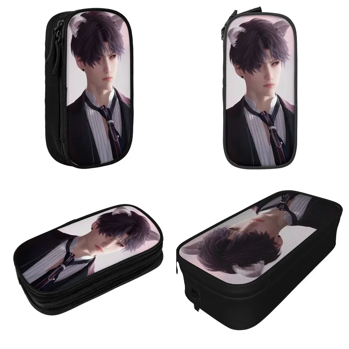 

Creative Games Love And Deepspace Pencil Case Pencilcases Pen Box for Student Large Storage Bag Cosmetic Stationery