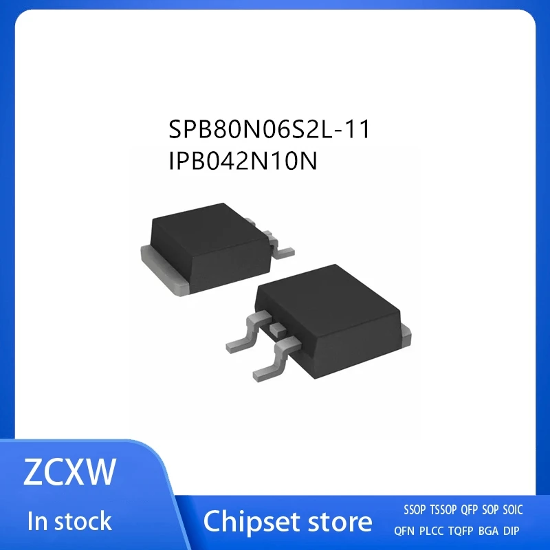 20Pcs/Lot SPB80N06S2L-11 2N06L11  042N10N IPB042N10N TO-263-2