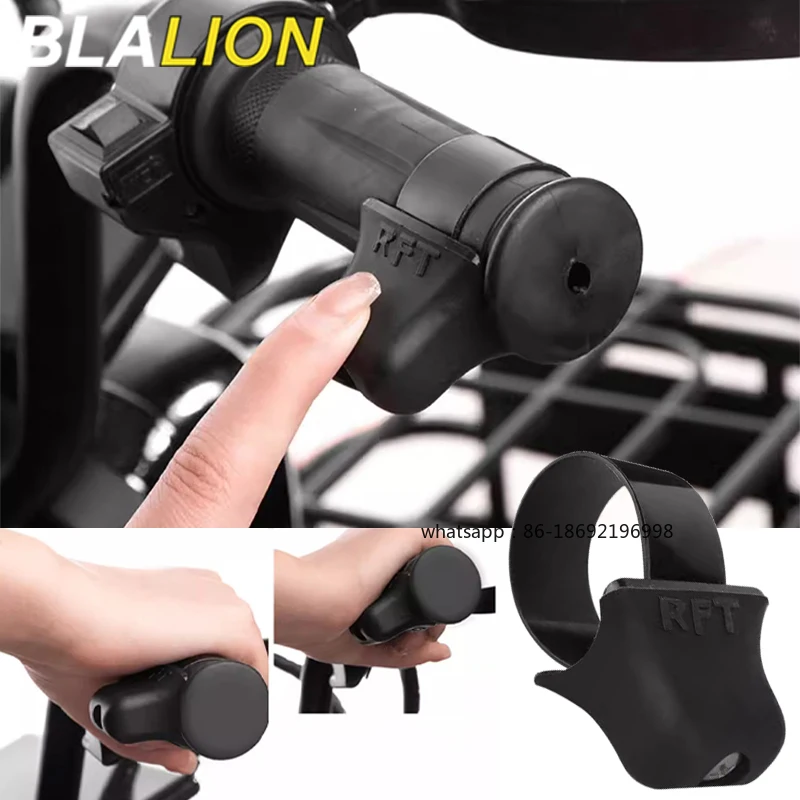 Motorcycle Throlette Holder Cruise Assist Control Wrist Rest Accelerator Non-Slip Electric Less 34mm Handlebar
