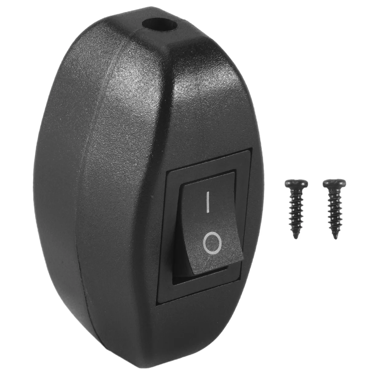 Black Bedroom On Off Button In Line Switch 6A/250VAC 10A/125VAC