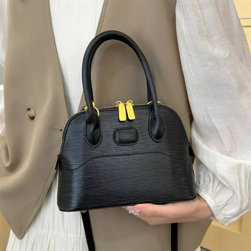 

‌ 2025 Новая женская структурированная сумка для боулинга, трансформируемая сумка через плечо большой вместимости премиум-класса