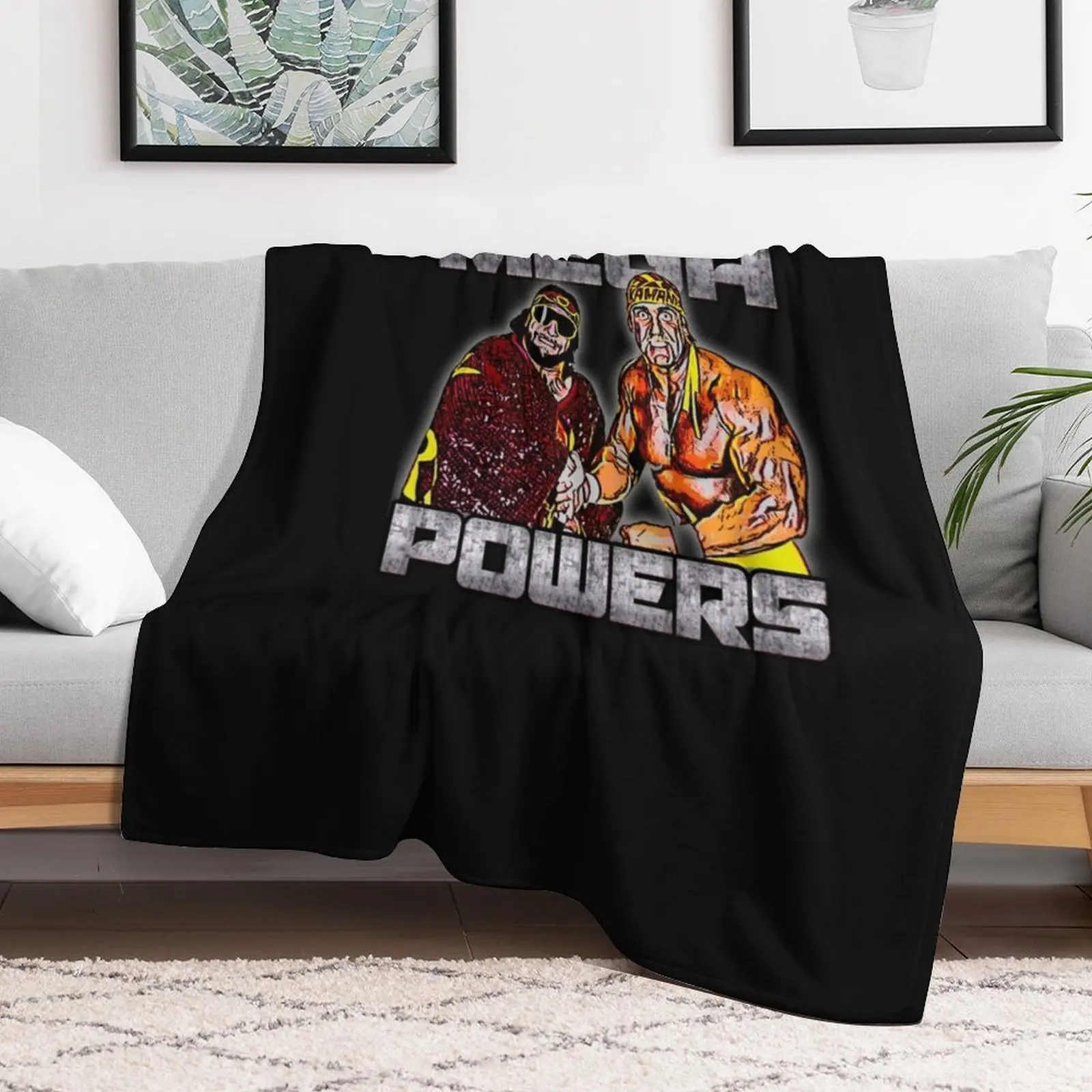 The Mega Powers the mega Powers Throw Blanket Beach Soft Big Plush Soft Beds Blankets