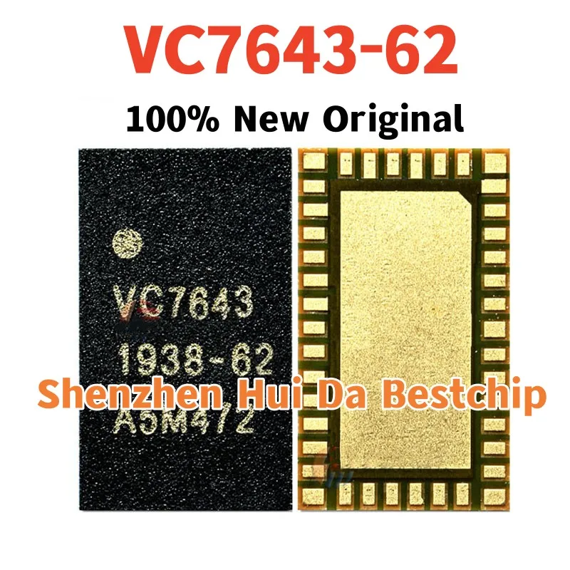 2-10Pcs New Original VC7643-62 Power Amplifier IC For Oppo A52 A72 A32 Signal Module Chip VC7643 7643-62 PA IC