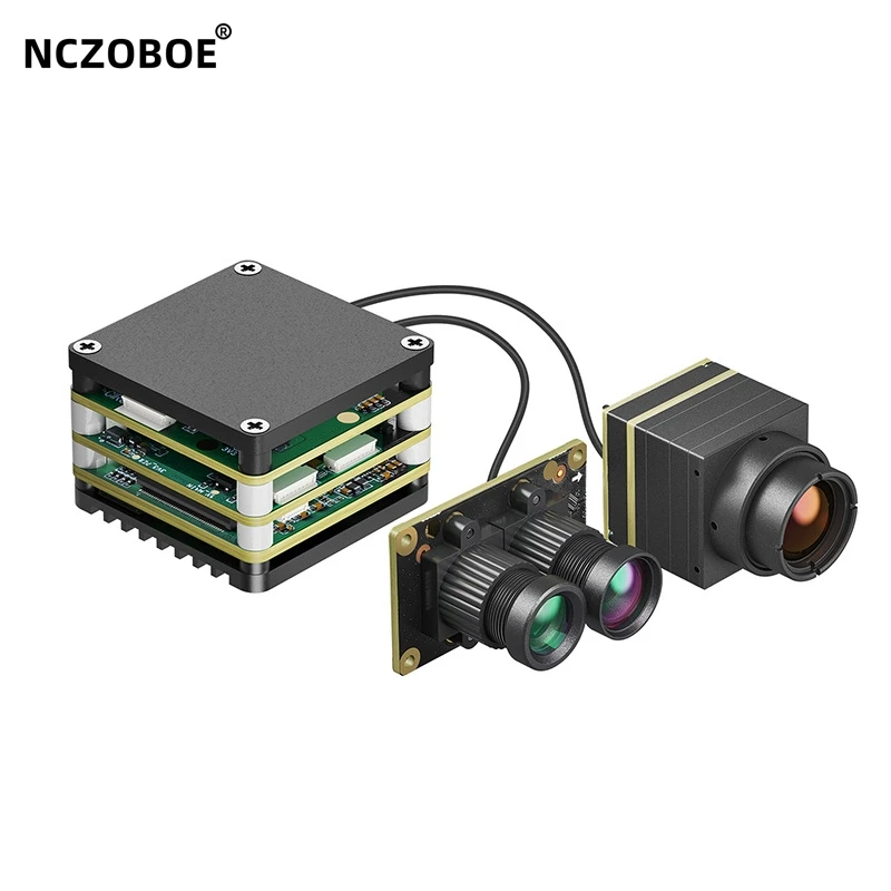 NCZOBOE FPV AI Camera Module Locking Tracking System Drone Camera Target Lock Guidance FPV Dron Accessories