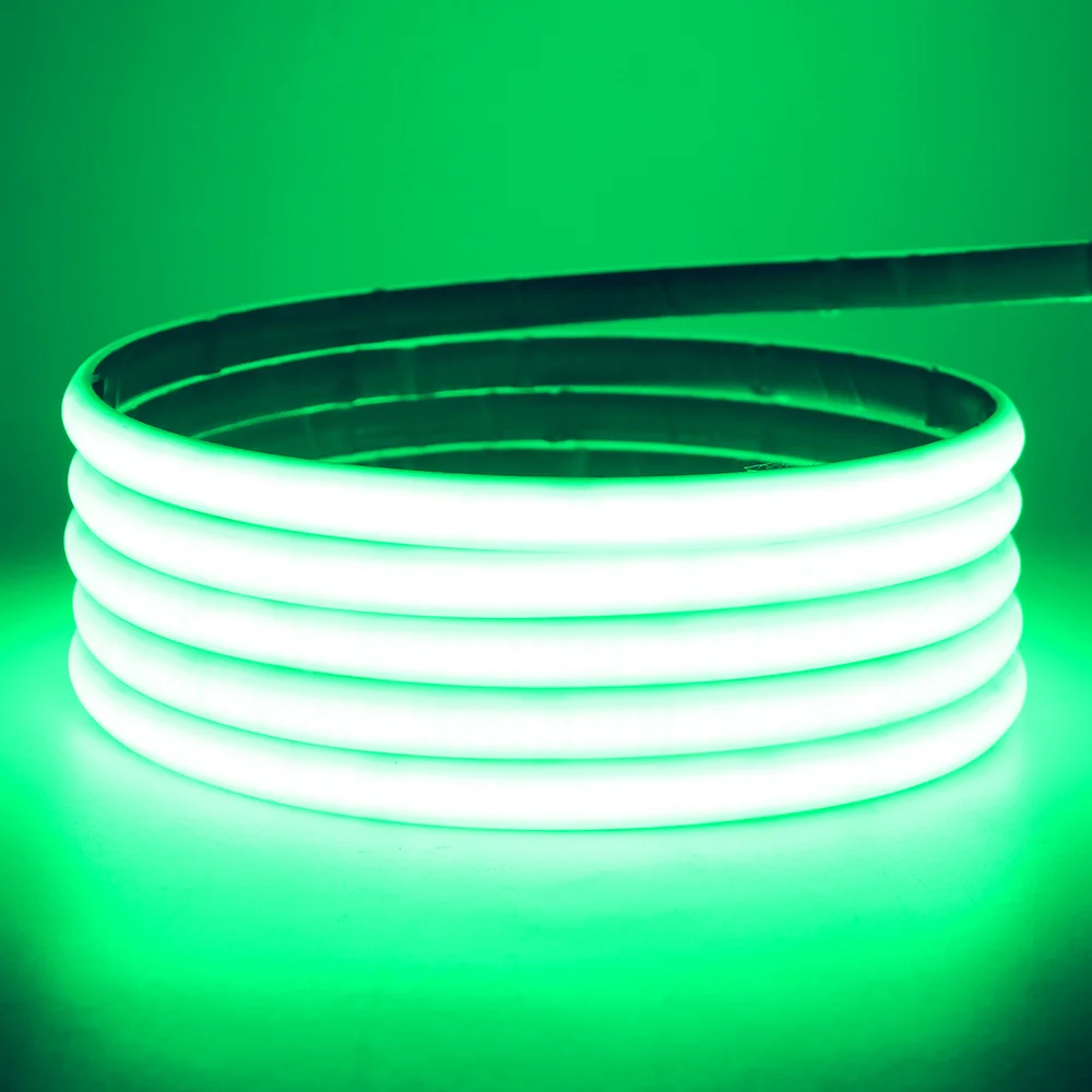 IP68 Wasserdichter COB LED Neon-Lichtstreifen 12V 24V 5m 10m 15m 20m 0,5m 320/LED Flexibles Band Silikon-Röhrenlicht RA90 – Detail 19