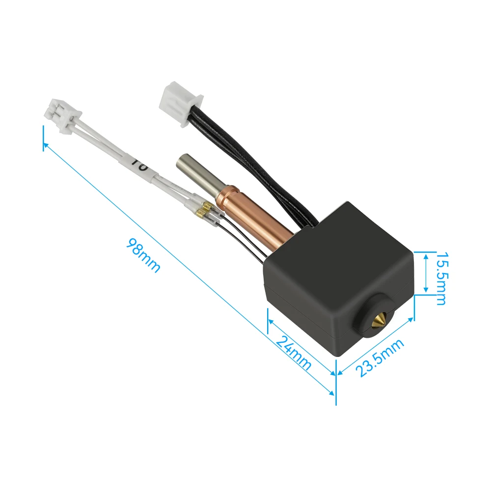 Dysza Hotendu, Termistor, Grzałka 24V 50W, Blok Grzewczy do Anycubic Kobra 3 V2, Części Zamienne i Akcesoria do Anycubic Kobra 3 Combo — zdjęcie produktu 5