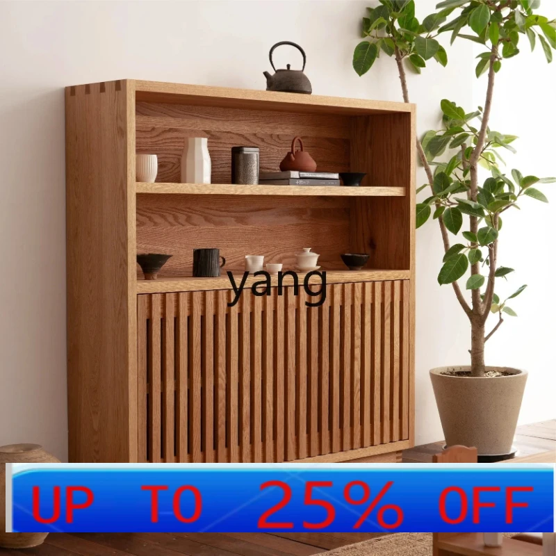 

LH Locker Simple Modern Cherry Solid Wood Storage Wine Cabinet Household Cabinet