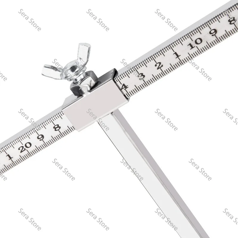 Car Sheet Metal Tools Accident Body Beam Repair Correction Inspection Stainless Steel Two-dimensional Measuring Tape