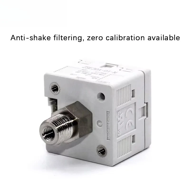 Digital Pressure Gauge High Precision Industrial Engineer Mixing Range -100 to 100kPa ZSE30AF Factory Automation