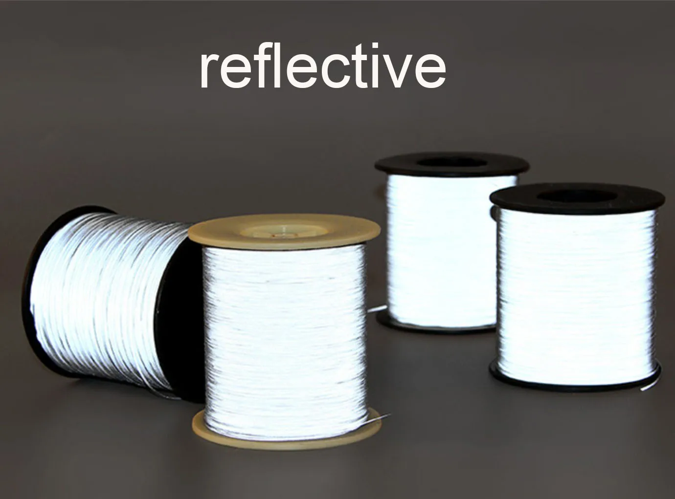 High Reflective Thread High Light Double Side Reflective Silk Ribbon For Weaving Webbing Hat Bag Clothing Garment Decor Sewing