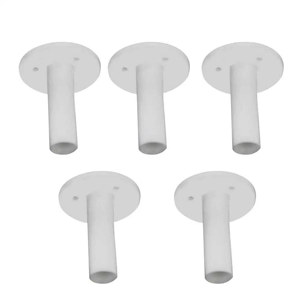 5pcs Golf Rubber Tees Hitting Practice Training Mat Range Tee Holder 57mm